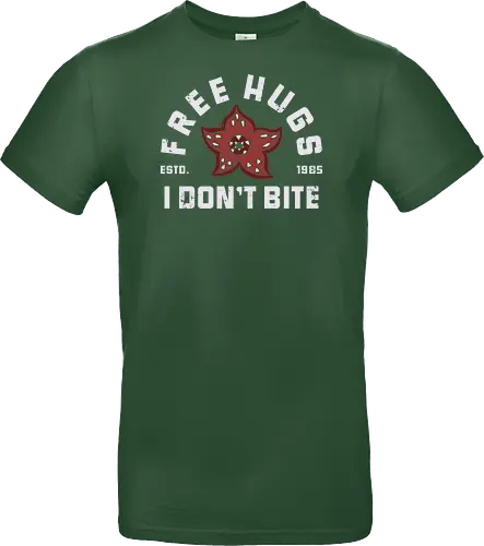 I Don't Bite - free hugs, funny, Strange, tv series, demogorgon, 80s, 90s, TV - Standard T-Shirt