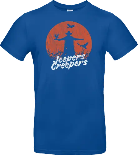 You have beautiful eyes! - jeepers creepers, eyes, horror movie, jeepers, raven, scarecrow, vintage, beatngu - Standard T-Shirt