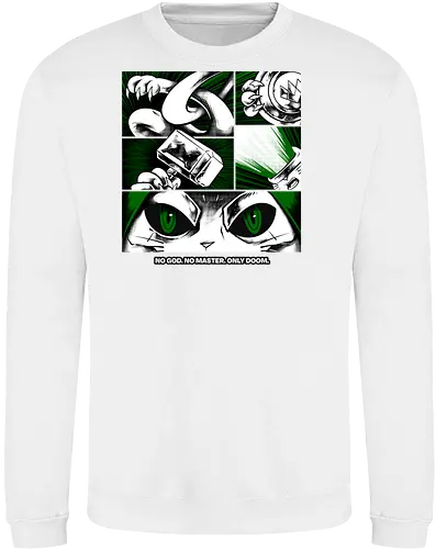 return of catvengers  - cat, meow, kitty, fun, avenger, drdoom, doomsday, cartoon, fantastic, hoomanlover, catlover - Sweatshirt