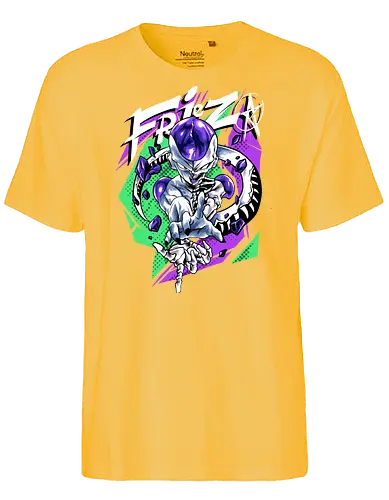 broken violet alien  - Dragon, frieza, villain, streetwear, artwear, cool, songoku - Fairtrade T-Shirt