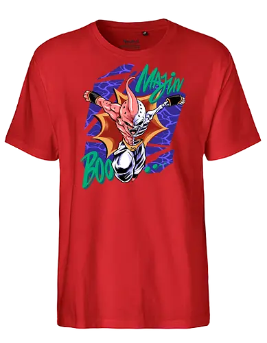 candy monster act  - majinbuu, kidsbuu, villain, skeleton, skull, streetwear, artwear, cool - Fairtrade T-Shirt