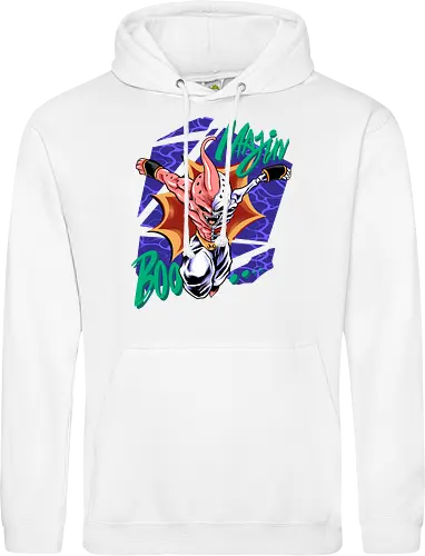 candy monster act  - majinbuu, kidsbuu, villain, skeleton, skull, streetwear, artwear, cool - Standard Hoodie