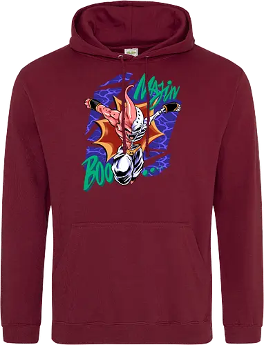 candy monster act  - majinbuu, kidsbuu, villain, skeleton, skull, streetwear, artwear, cool - Standard Hoodie