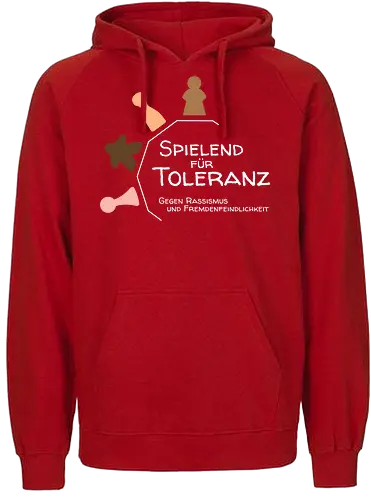 Spielend für Toleranz - Toleranz, Brettspiele - Fairtrade Hoodie