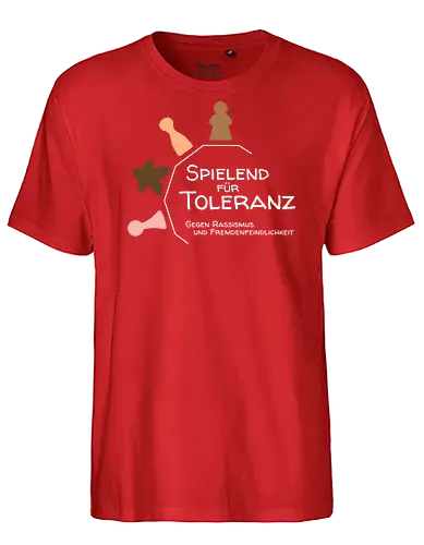 Spielend für Toleranz - Toleranz, Brettspiele - Fairtrade T-Shirt