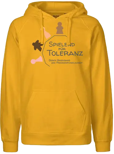 Spielend für Toleranz - Toleranz, Brettspiele - Fairtrade Hoodie