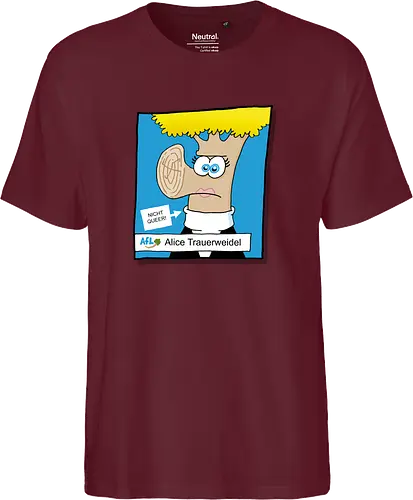 Trauerweidel - Ruthe, Trauerweidel, Baum, Wald - Fairtrade T-Shirt