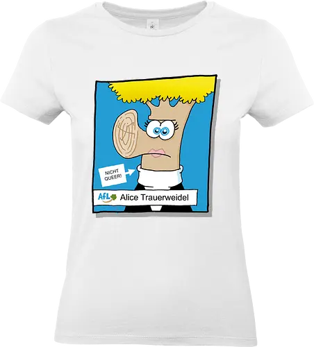 Trauerweidel - Ruthe, Trauerweidel, Baum, Wald - Standard T-Shirt (Women)