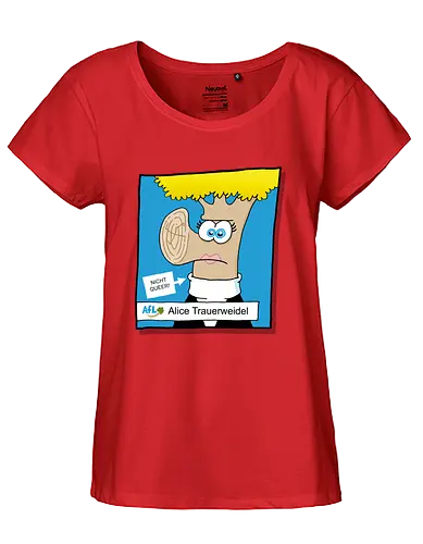 Trauerweidel - Ruthe, Trauerweidel, Baum, Wald - Fairtrade Girl Shirt
