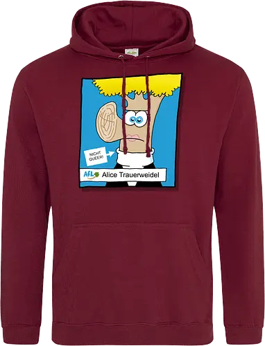 Trauerweidel - Ruthe, Trauerweidel, Baum, Wald - Standard Hoodie