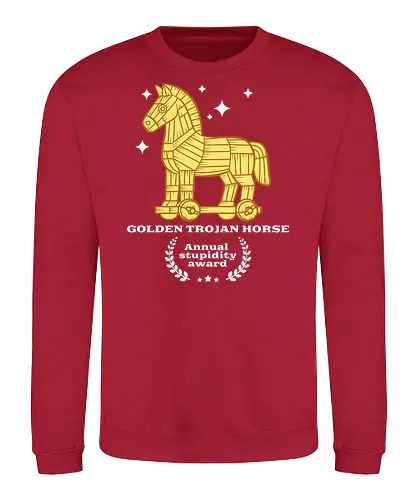Annual award - Trojan horse, Odysseus, Troja, Odyssey - Sweatshirt
