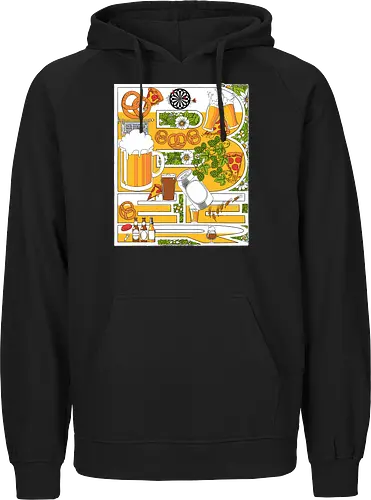 Beer Symphony - Beer - Fairtrade Hoodie