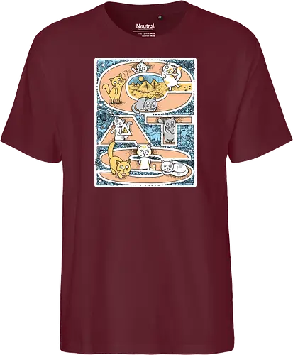 Cat vibes - Cats - Fairtrade T-Shirt