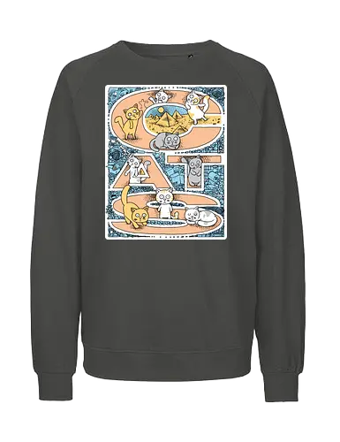 Cat vibes - Cats - Fairtrade Sweatshirt