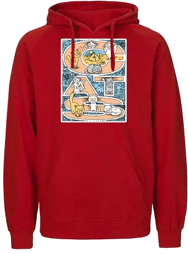 Cat vibes - Cats - Fairtrade Hoodie