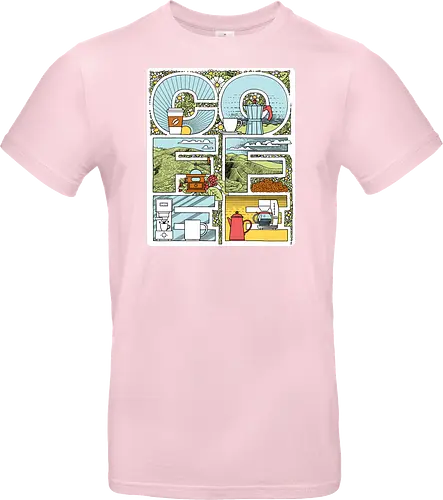 Coffee Bold - Coffee, Lettering - Standard T-Shirt