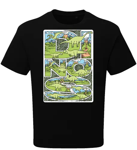 Dinos - Dinos, Dinosaurs - Oversize T-Shirt