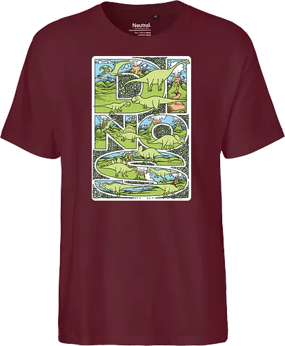 Dinos - Dinos, Dinosaurs - Fairtrade T-Shirt