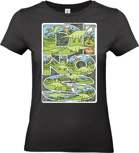 Dinos - Dinos, Dinosaurs - Standard T-Shirt (Women)