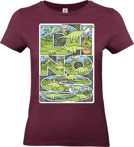 Dinos - Dinos, Dinosaurs - Standard T-Shirt (Women)