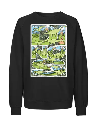 Dinos - Dinos, Dinosaurs - Fairtrade Sweatshirt