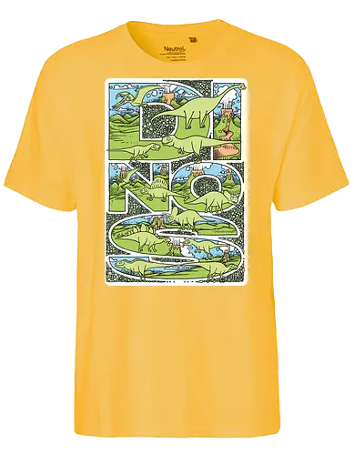 Dinos - Dinos, Dinosaurs - Fairtrade T-Shirt