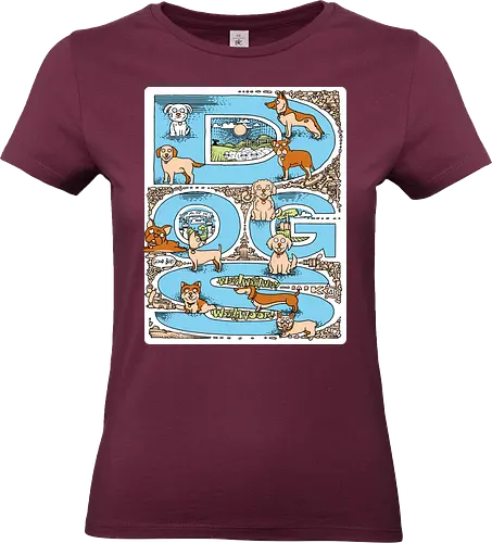 Dog vibes - Dogs - Standard T-Shirt (Women)