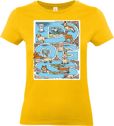 Dog vibes - Dogs - Standard T-Shirt (Women)