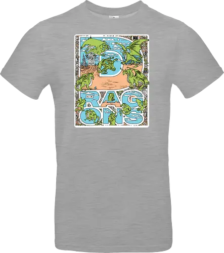 Dragon vibes - Dragons, Fantasy - Standard T-Shirt