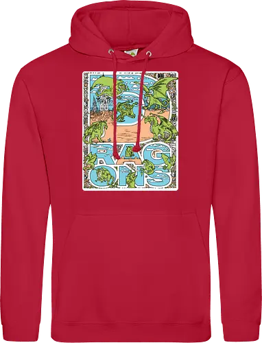 Dragon vibes - Dragons, Fantasy - Standard Hoodie