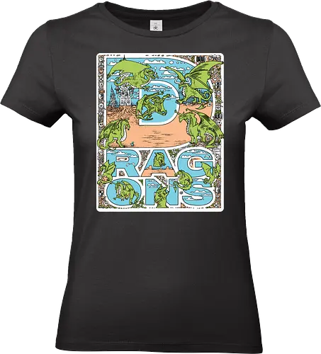 Dragon vibes - Dragons, Fantasy - Standard T-Shirt (Women)