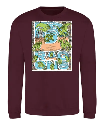 Dragon vibes - Dragons, Fantasy - Sweatshirt