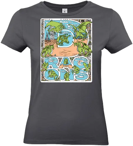 Dragon vibes - Dragons, Fantasy - Standard T-Shirt (Women)