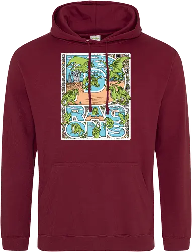 Dragon vibes - Dragons, Fantasy - Standard Hoodie