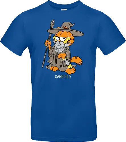 Ganfield - Orange Cat, Wizard, LOTR, Tolkien - Standard T-Shirt