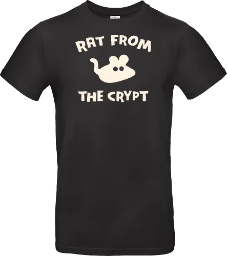 Rat From The Crypt - horror, halloween, creepy, scary, rat, maouse, animals, pets, spooky, retro, punk, funny, dark humor, cute - Standard T-Shirt