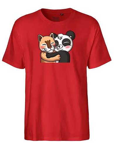 PandaAmanda - Hug - Fairtrade T-Shirt