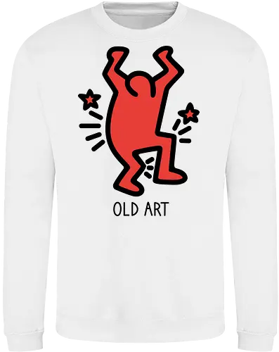 Hurting - Haring, Eighties, Paiting, Graffiti - Sweatshirt