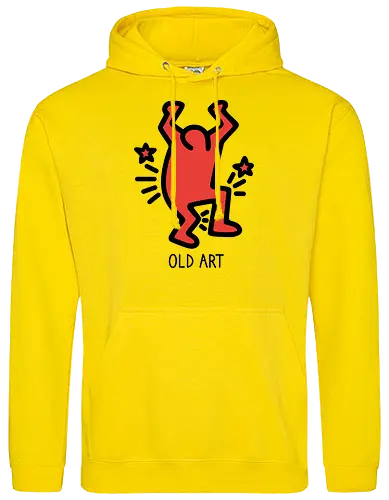 Hurting - Haring, Eighties, Paiting, Graffiti - Standard Hoodie