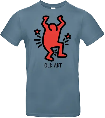 Hurting - Haring, Eighties, Paiting, Graffiti - Standard T-Shirt