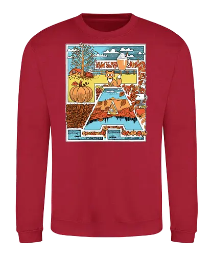 I love fall - Fall, Autumn - Sweatshirt