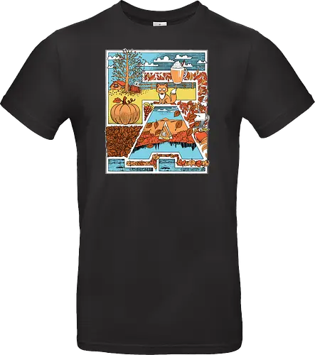 I love fall - Fall, Autumn - Standard T-Shirt