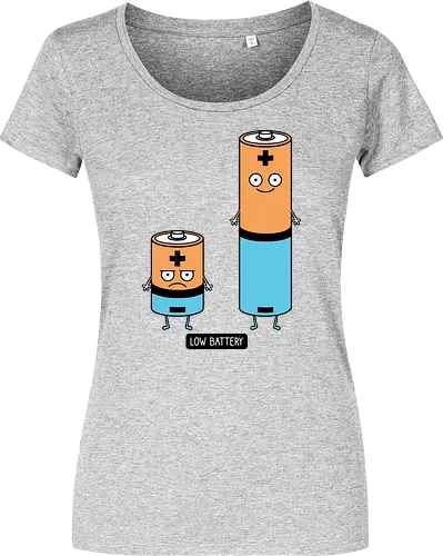 Low battery - Battery - Women T-Shirt