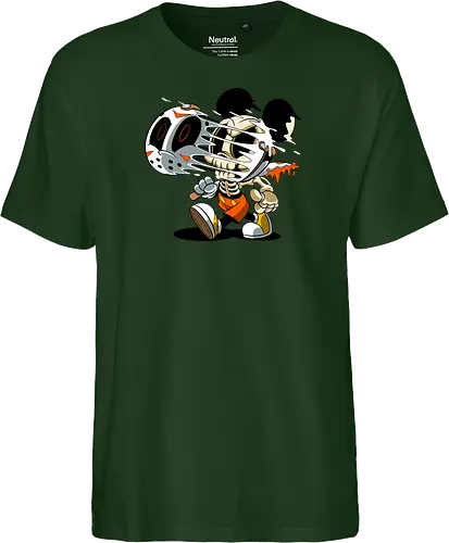 Skelett-Maus Slasher - Halloween Horror Cartoon Kunst - Mickey freaky art, estampa geek horror, Disney scary art, camiseta geek Halloween, Cartoon Horror Slasher, Halloween Terror Druck, freaky Maus Horror, Underground Slasher Kunst, Skelett Cartoon Halloween, Geek Terror Druck, klassischer Horror Cartoon, Pop Art Slasher, Horror Halloween Charakter, Cartoon Dark Art, Skelett Maus Horror, Eishockeymaske Cartoon, Slasher Cartoon Kunst, blutiges Messer Cartoon, Halloween Geek Kunst, Mickey Mouse horror, Jason Voorhees Disney, Mickey Halloween skeleton, Disney horror art, Sexta-Feira 13, Mickey zumbi, arte geek terror, camiseta horror Disney, Mickey Mouse Jason mask, cartoon horror, slasher art, cultura pop terror, Mickey Mouse esqueleto, Disney Halloween, Jason Voorhees mask, horror cartoon Disney - Fairtrade T-Shirt