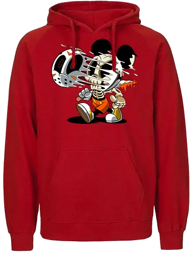 Skelett-Maus Slasher - Halloween Horror Cartoon Kunst - Mickey freaky art, estampa geek horror, Disney scary art, camiseta geek Halloween, Cartoon Horror Slasher, Halloween Terror Druck, freaky Maus Horror, Underground Slasher Kunst, Skelett Cartoon Halloween, Geek Terror Druck, klassischer Horror Cartoon, Pop Art Slasher, Horror Halloween Charakter, Cartoon Dark Art, Skelett Maus Horror, Eishockeymaske Cartoon, Slasher Cartoon Kunst, blutiges Messer Cartoon, Halloween Geek Kunst, Mickey Mouse horror, Jason Voorhees Disney, Mickey Halloween skeleton, Disney horror art, Sexta-Feira 13, Mickey zumbi, arte geek terror, camiseta horror Disney, Mickey Mouse Jason mask, cartoon horror, slasher art, cultura pop terror, Mickey Mouse esqueleto, Disney Halloween, Jason Voorhees mask, horror cartoon Disney - Fairtrade Hoodie