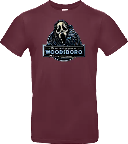 See you in Woodsboro - Horror, Halloween, movie, horror movie, villain, classic movie - Standard T-Shirt