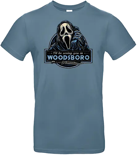 See you in Woodsboro - Horror, Halloween, movie, horror movie, villain, classic movie - Standard T-Shirt