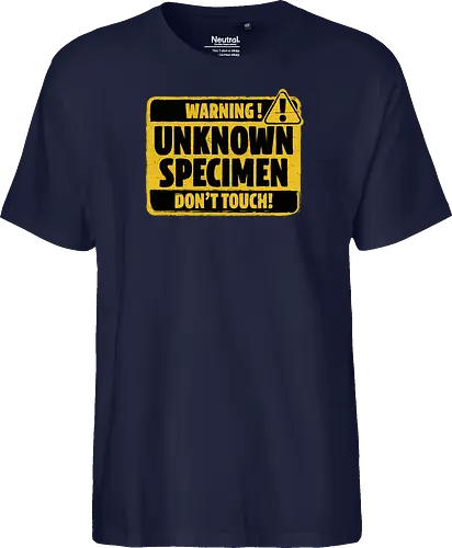 Element of Unknown Science - Chemistry Joke, Chemistry Humor, Biology, Mistakes, Accidents, Oopsie, Discover, Discovery, Warning, Caution, Sign, Safety, Unsafe, Safely, Lab, Laboratory, Science, Scientist, Scientific Science Art, Scientists, Science Humor, Science Joke, Funny Science, Retro Science, Sarcastic Science, Vintage Science, Funny Science Quote, Periodic Table, Stem, Humor, Joke, Fun, Funny, Sarcasm, Sarcastic, Irony, Ironic, Research, Physics, Chemistry - Fairtrade T-Shirt
