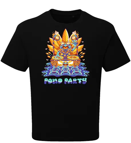 POND PARTY (variant 2) - Oversize T-Shirt