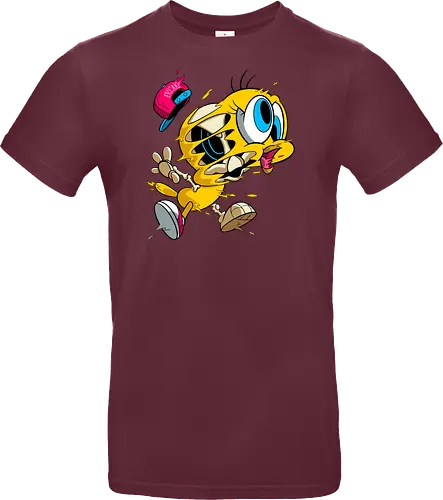 Freaky Streetwear Gelber Kanarienvogel - Underground Horror Cartoon - freaky Vogel Kunst, Gangster Cartoon Horror, urbane Neon Pop Art, Skelett Kanarienvogel Streetwear, gelber Kanarienvogel Horror, Cartoon Streetwear Freaky, freaky Mütze Cartoon, gelbes Kanarienvogel Skelett, Tweety Bird freaky, Looney Tunes streetwear, cartoon underground, Warner Bros horror, Tweety Bird gangster, hip hop cartoon, Looney Tunes horror, Tweety Bird skeleton, cartoon horror art, Tweety Bird streetwear, Looney Tunes fan art, Underground Cartoon Kunst, Hip Hop Cartoon Horror, Geek Streetwear Druck, Zombie Kanarienvogel Mütze, alternative urbane Kunst, Neon Cartoon Horror, lebhafter Horror Druck - Standard T-Shirt